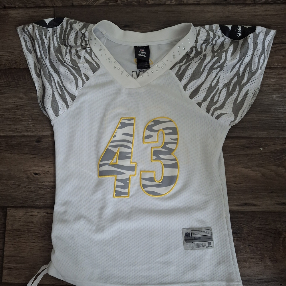 Vintage Reebok Troy Polamalu NFL Jersey – Women’s Medium